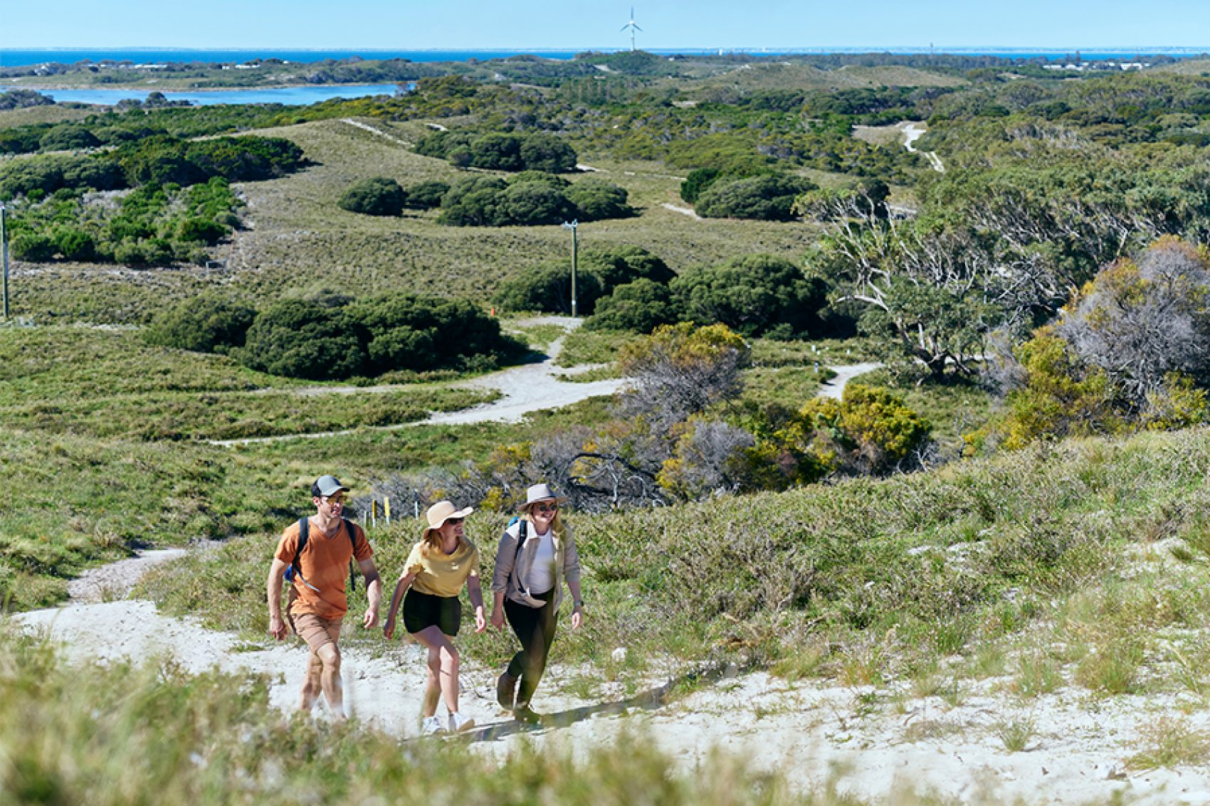 Hiking on Rottnest Island