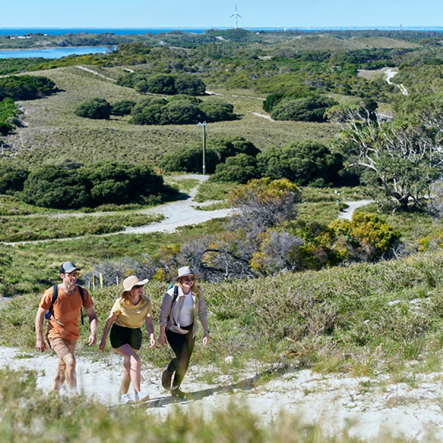 Hiking on Rottnest Island