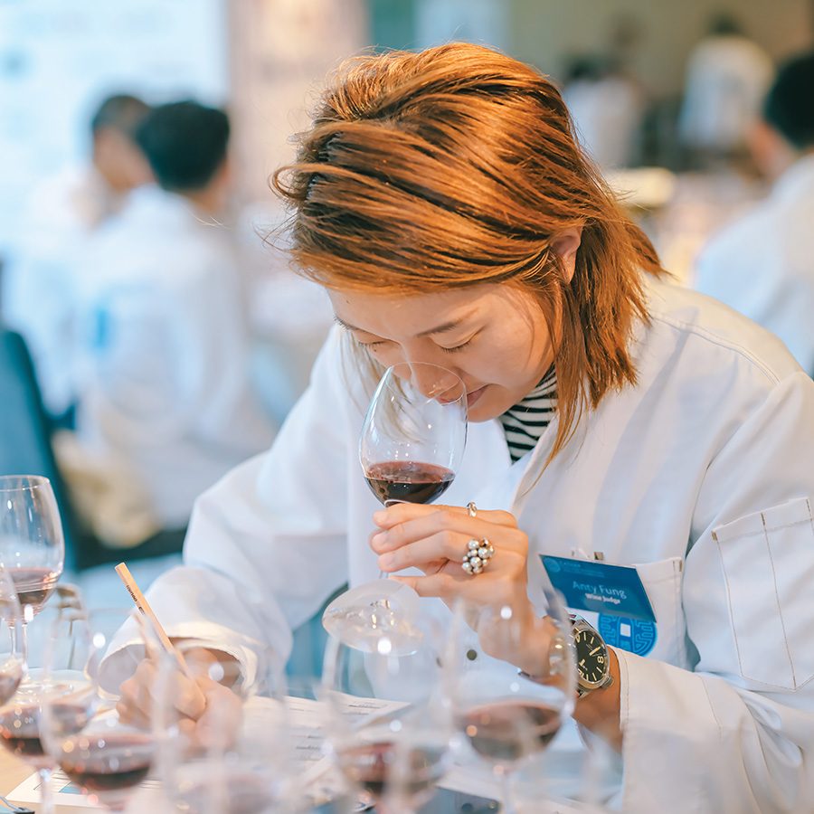 Cathay Hong Kong International Wine Competition judging