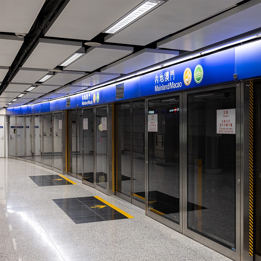 How to get to Pazhou from HKIA - Train to SkyPier