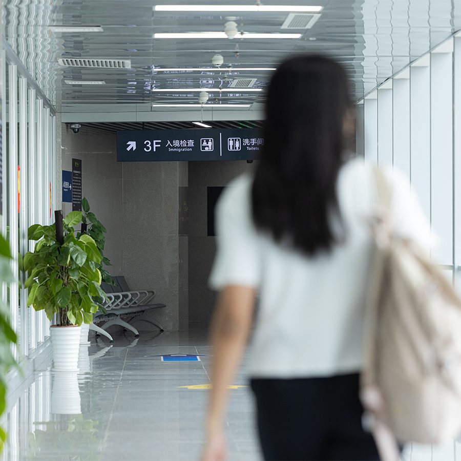 How to get to Pazhou from HKIA - immigration