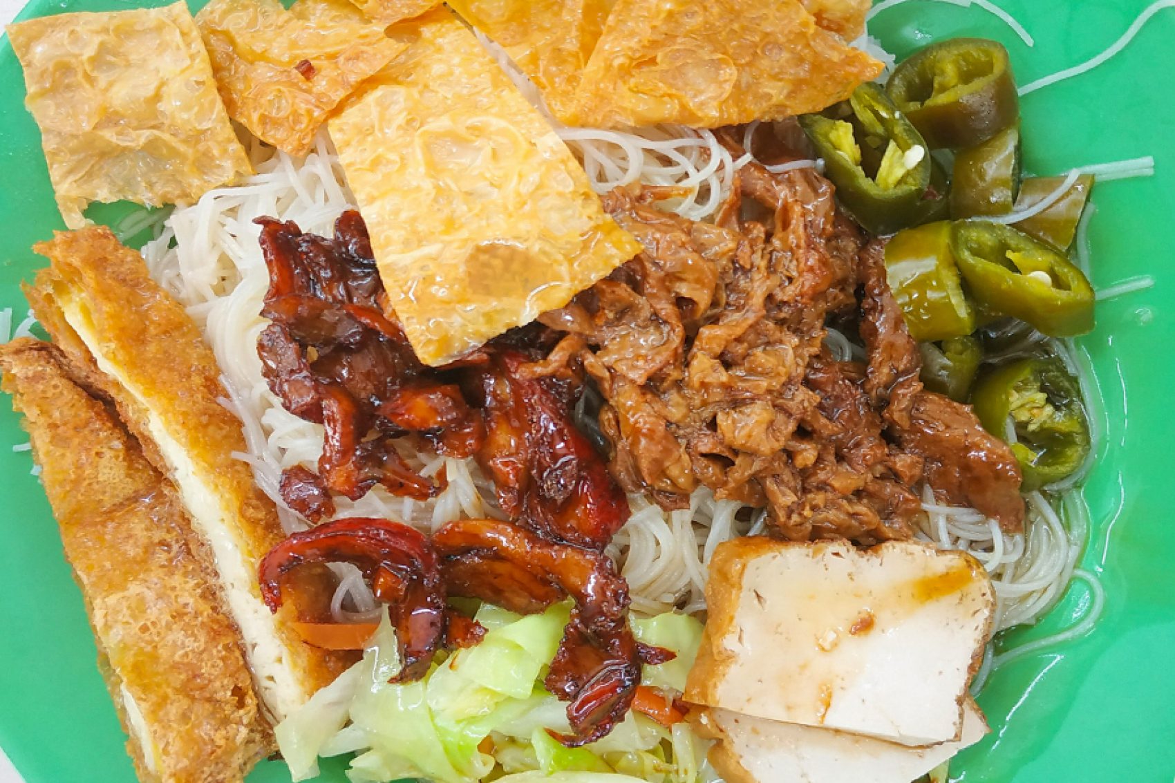 Vegetarian bee hoon 