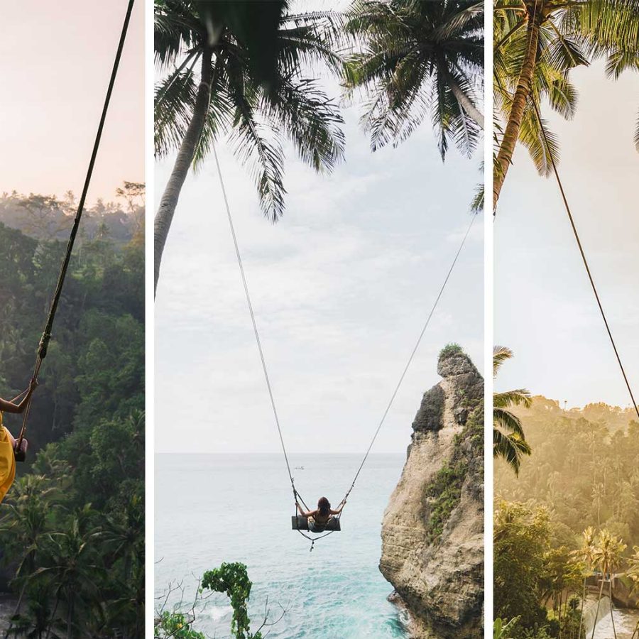 The rope swings of Bali