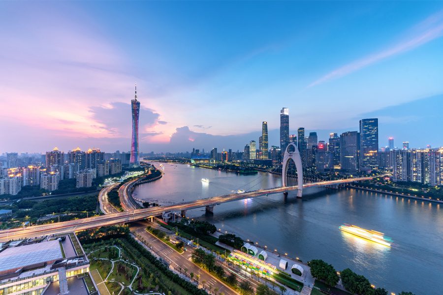 Guangzhou bridge. Credit: Getty Images