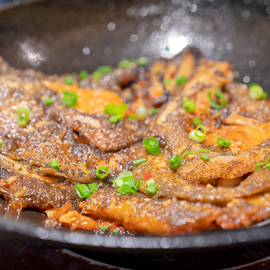 Yellow croaker at Zhuang Yuan Lou 