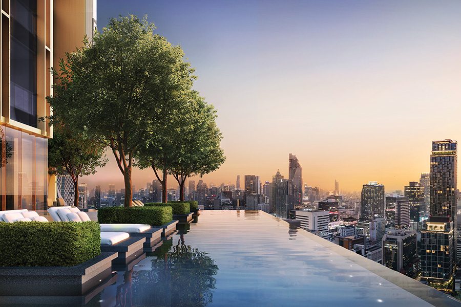 Aman Nai Lert Bangkok swimming pool