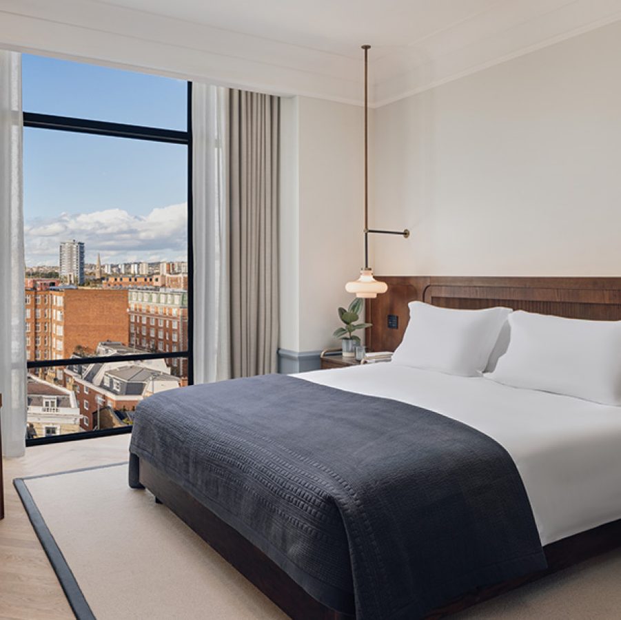 Six Senses London bedroom