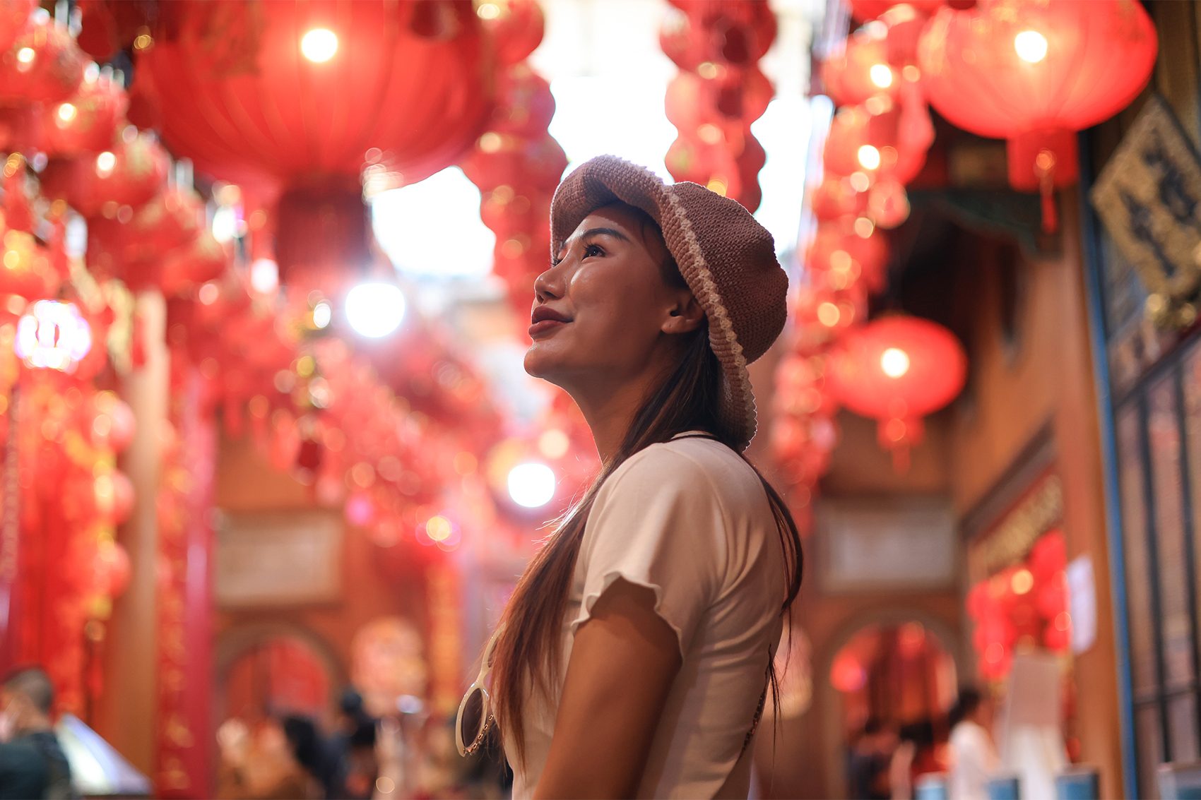 Female tourist