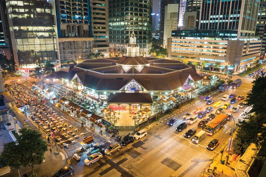 Singapore hawker centres. Credit: Getty Images