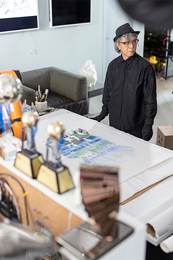 Artist Victor Wong