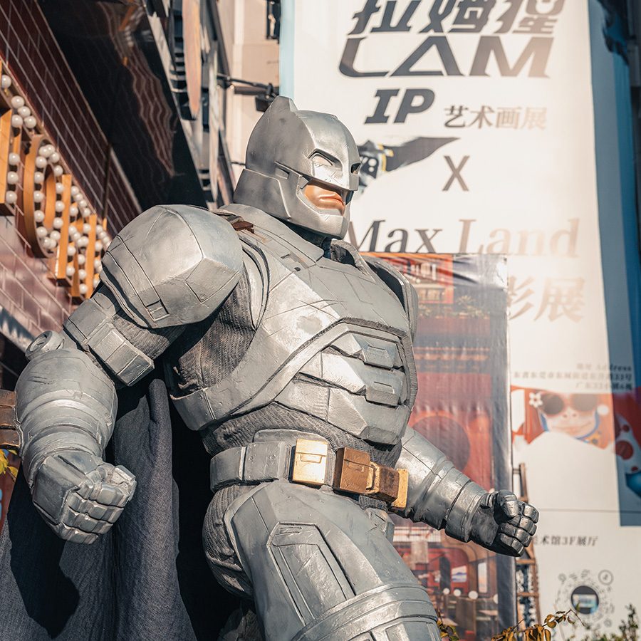Batman display in Dongguan
