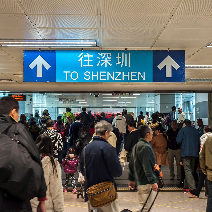 Crowds of travellers. Credit: Getty Images