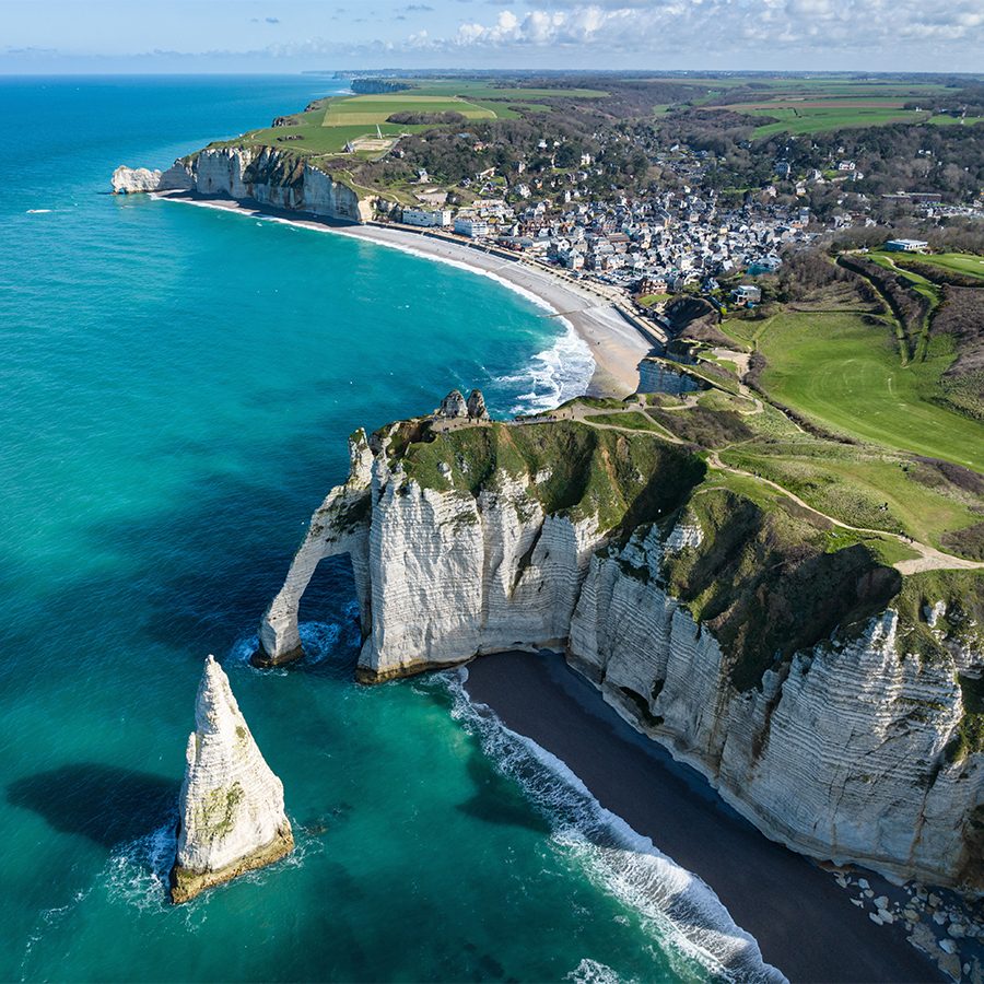 Normandy coast