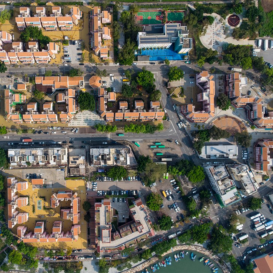 sha tau kok birdseye view