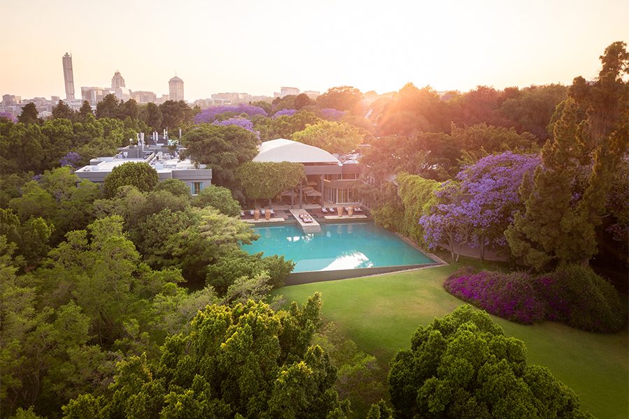 Saxon Hotel, Johannesburg