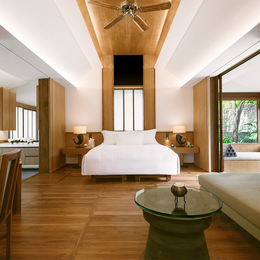 Chiva Som hotel room interior