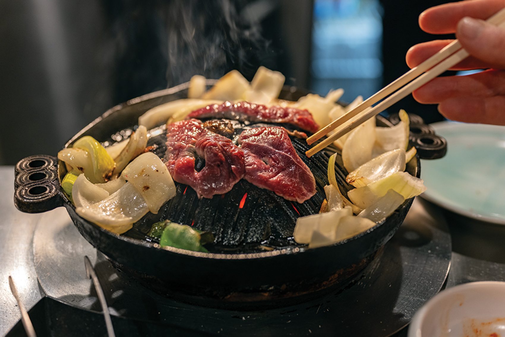 Grilled mutton in Sapporo
