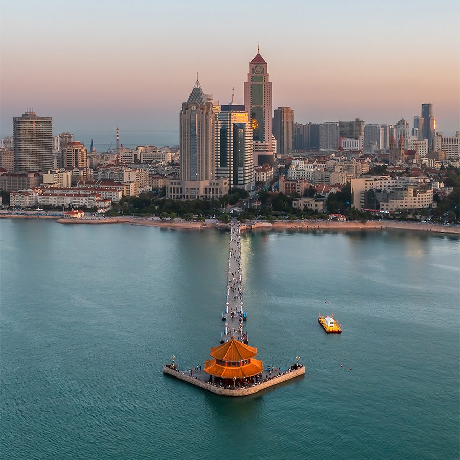 Zhanqiao Pier in Qingdao