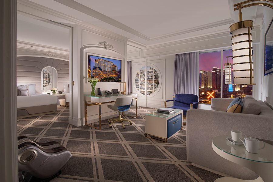 The Parisian Macao bedroom interior