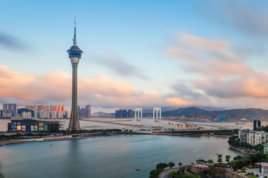 Macao at golden hour