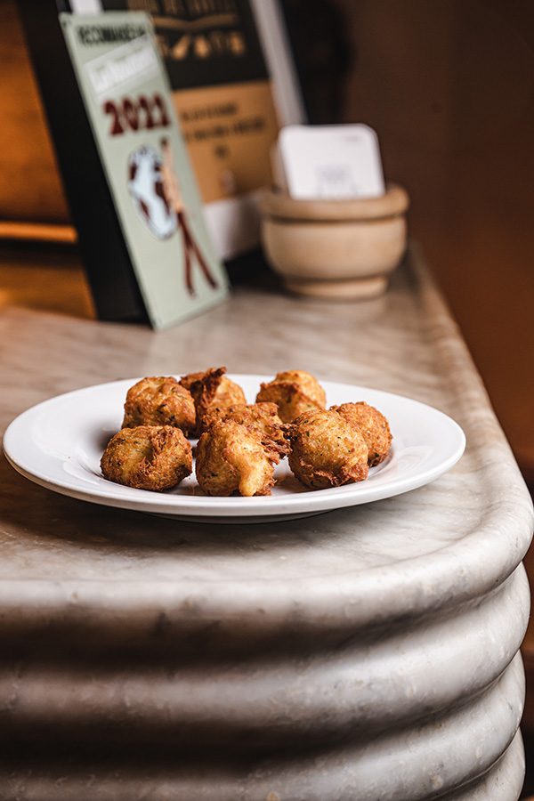 Cod fish fritters from Bar Muy Buenas in Barcelona
