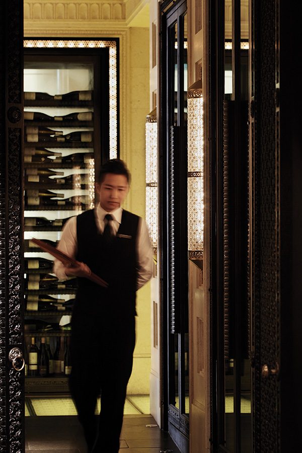 Four Seasons Hong Kong cellar