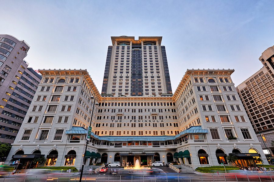 Exterior of The Peninsula Hong Kong