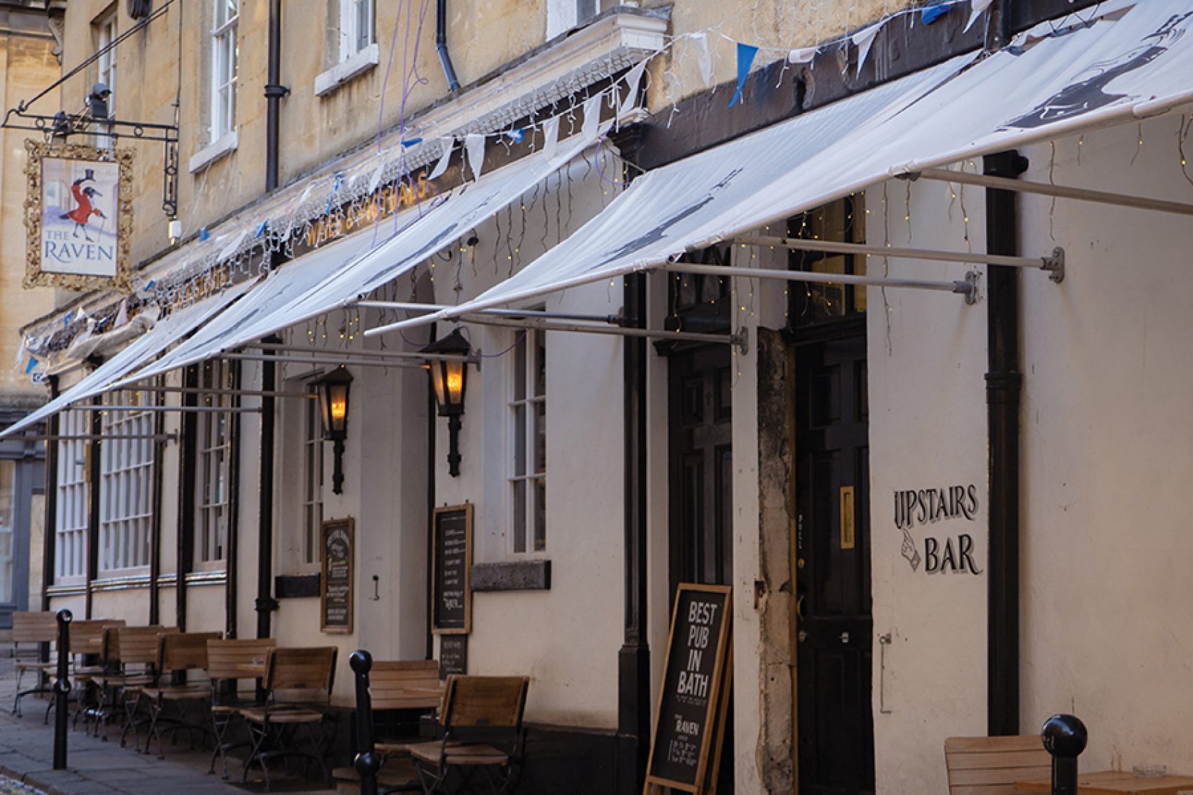 The Raven of Bath exterior, Bath