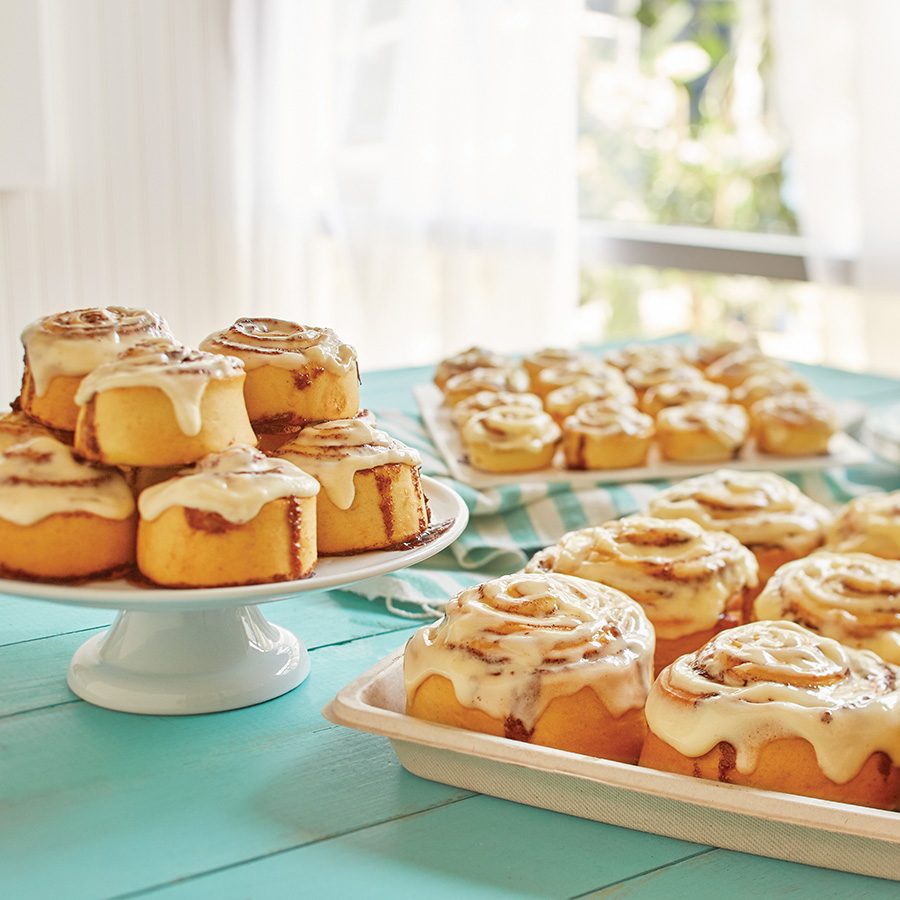 Cinnabon cinnamon buns. Courtesy image