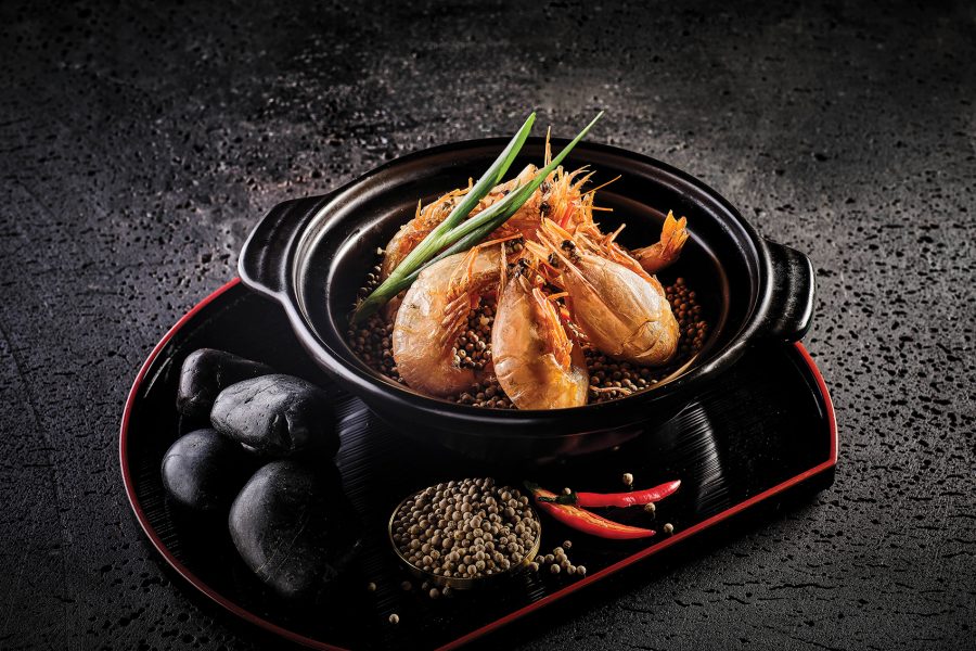 Golden Valley prawn dish. Courtesy image