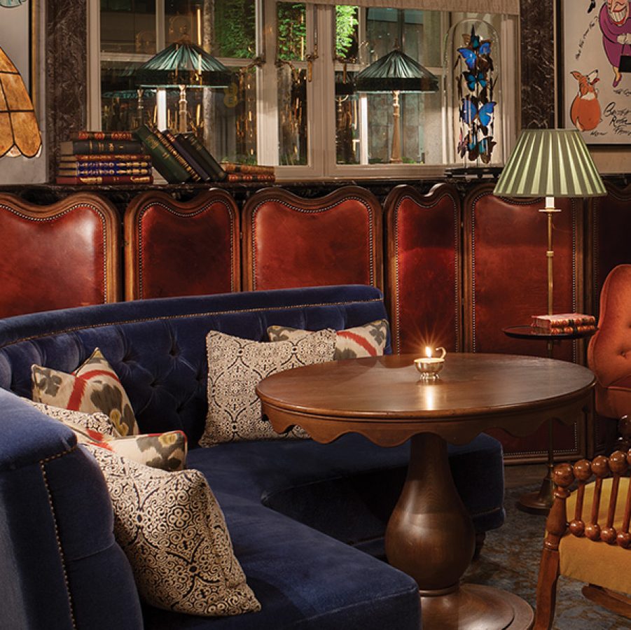 Scarfes Bar, London interior