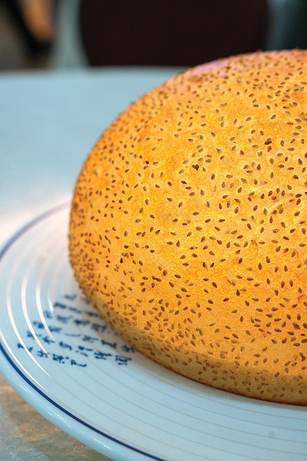 Sesame pancake
