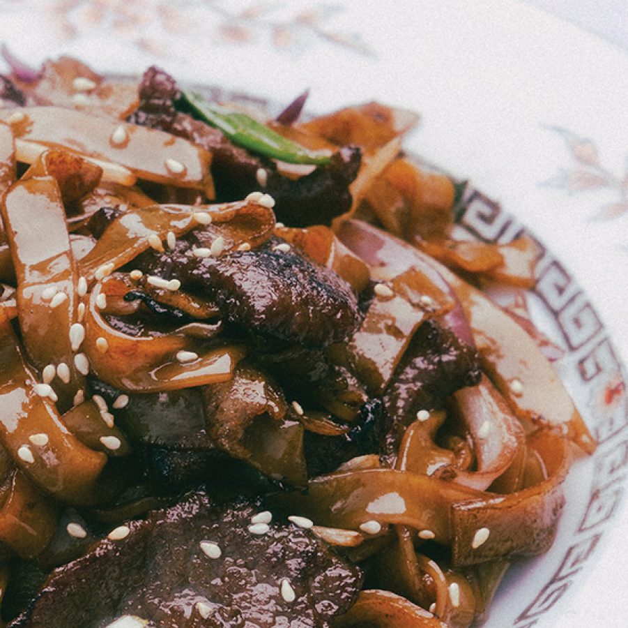Beef hor fun