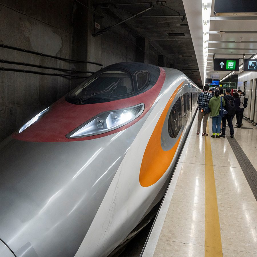High speed rail train
