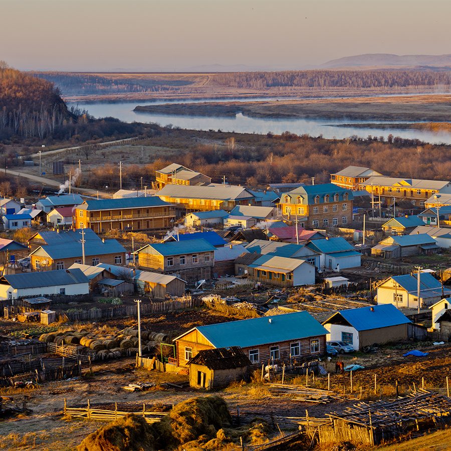 sino russian border town
