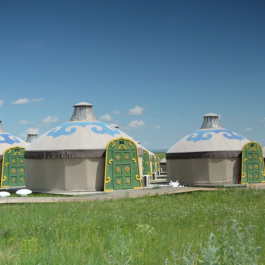 Yurts in Hulunbuir
