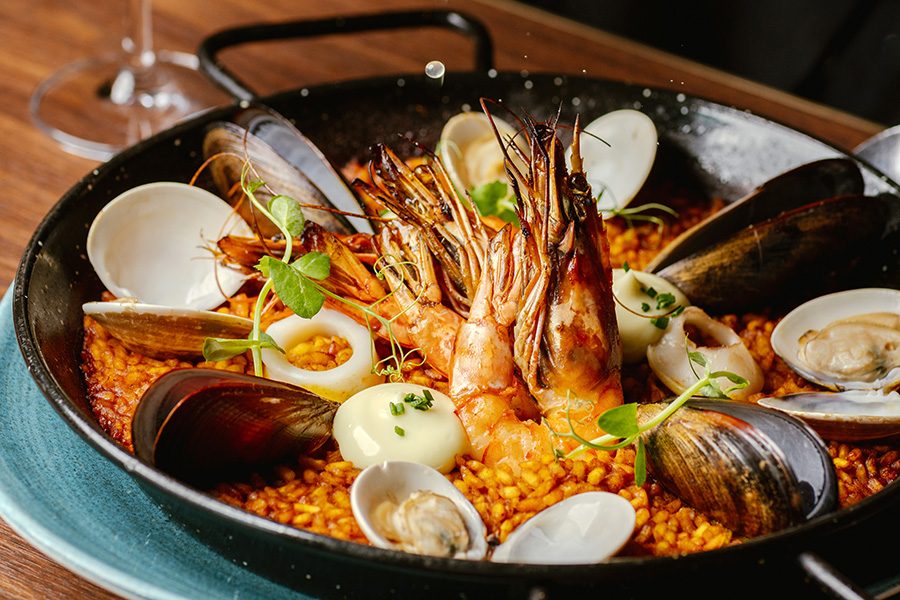 Seafood dish from Quiero Mas; courtesy image
