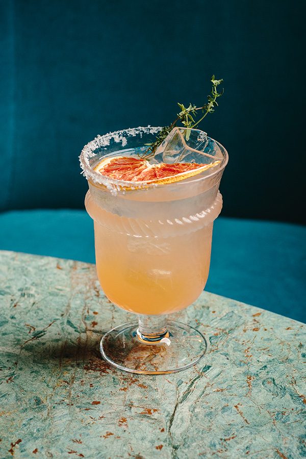 Grapefruit mocktail from Quiero Mas; courtesy image