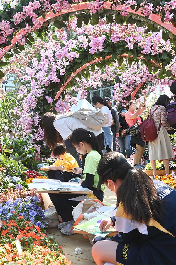 hong kong flower show