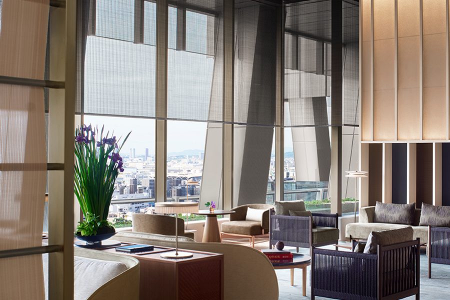 Lobby Lounge at The Ritz-Carlton Fukuoka, Japan