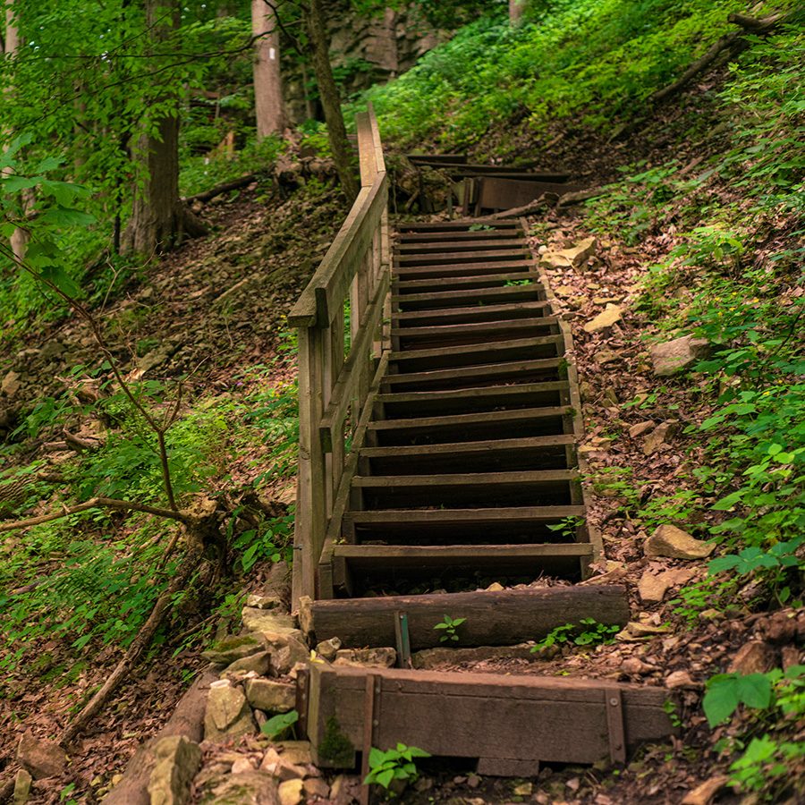 Wooden Staircase