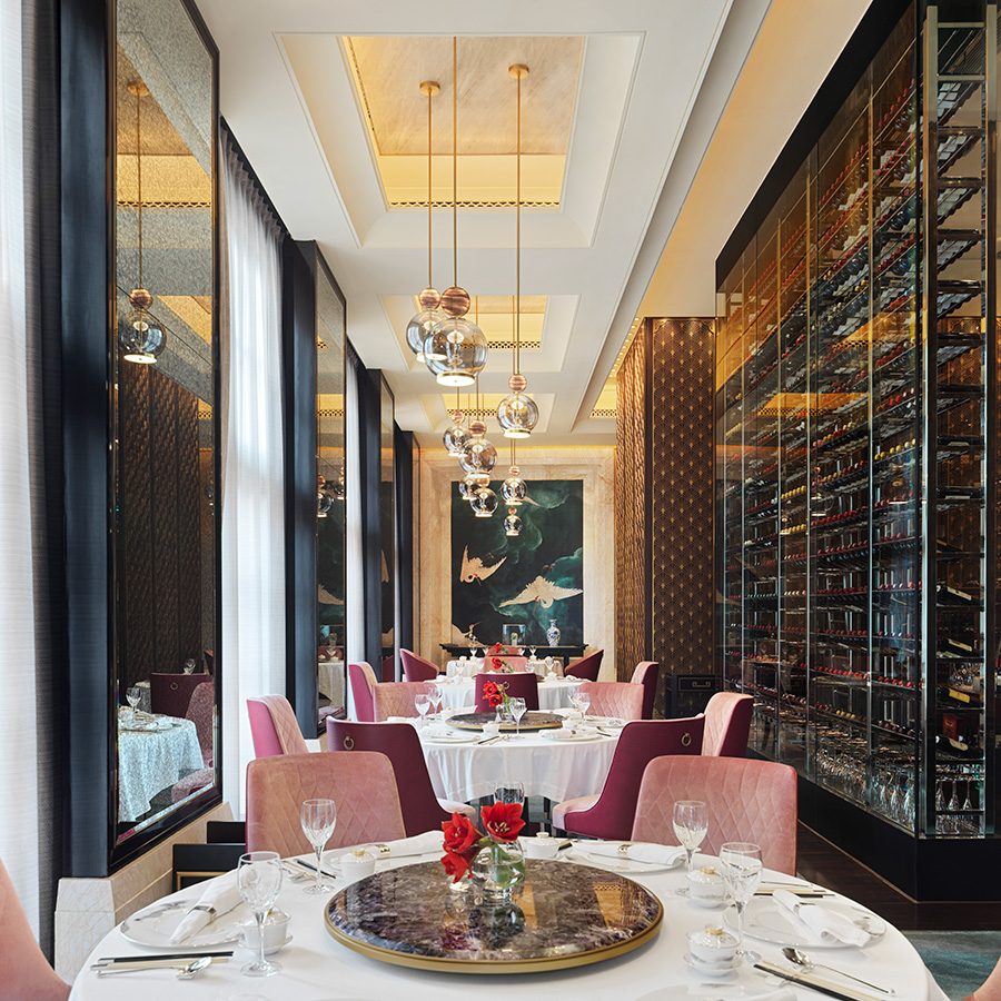 Four Seasons Macao Cotai Strip restaurant interior