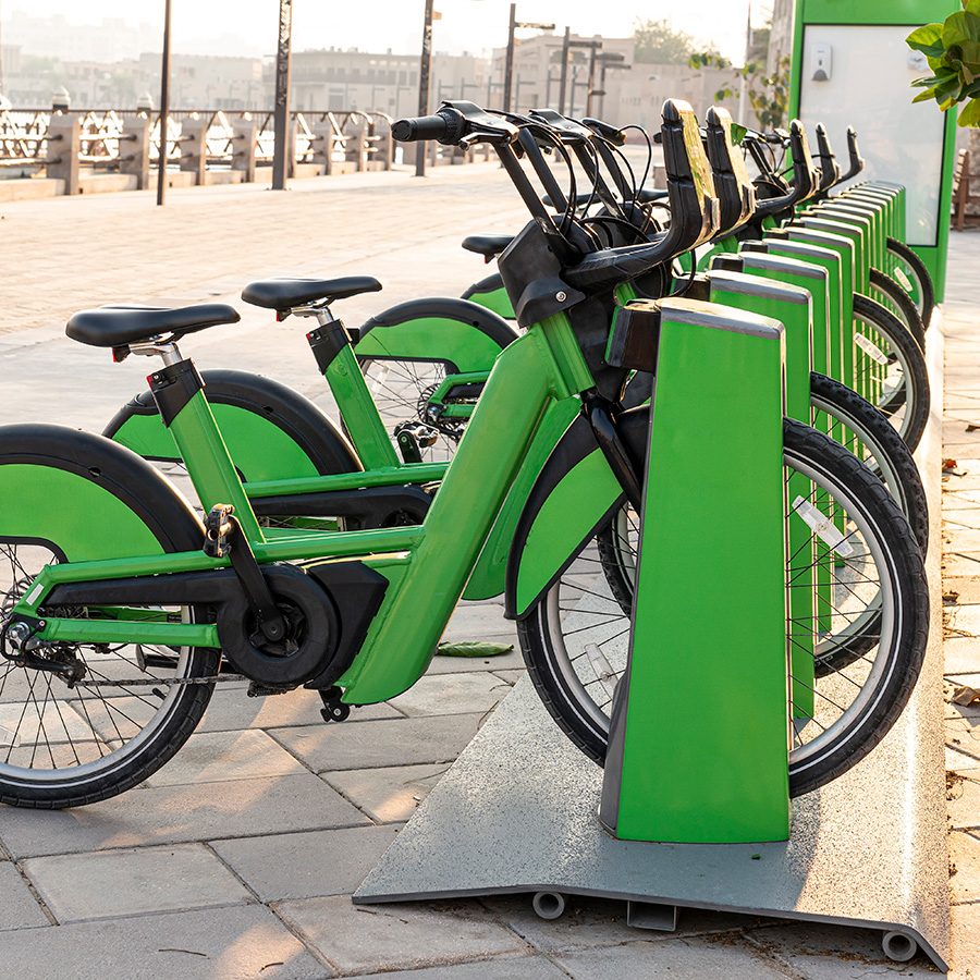 Electric bikes in Amsterdam