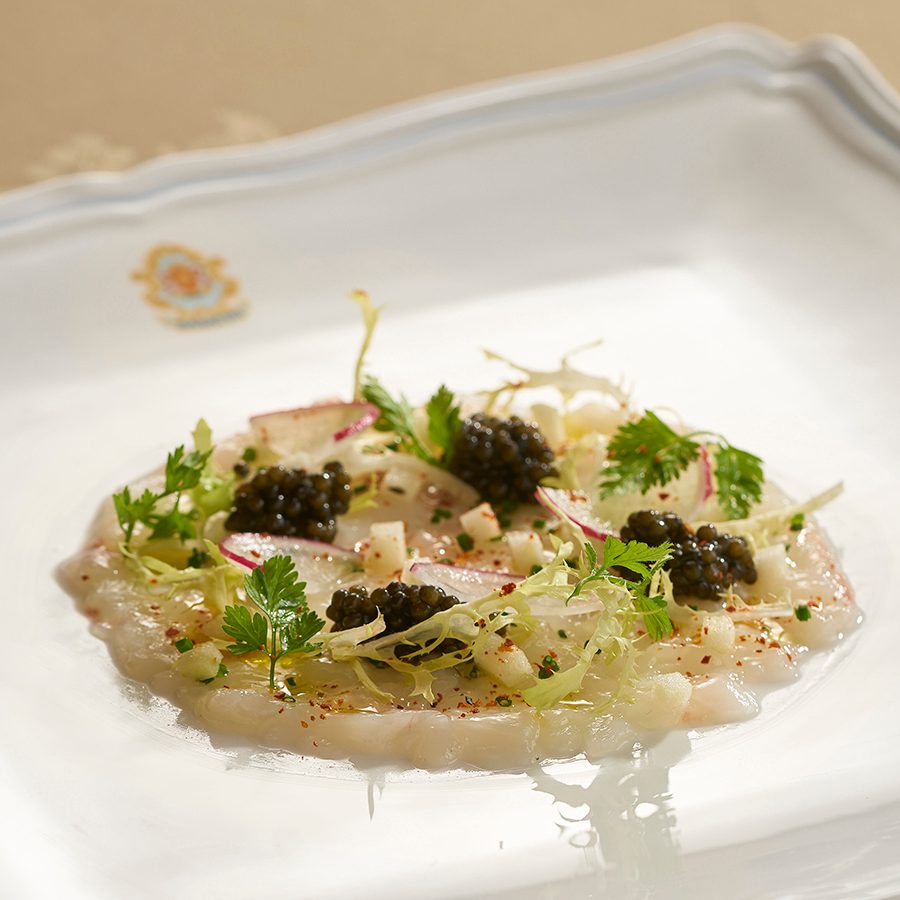 Risotto dish at Sabatini