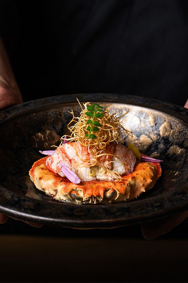 Main dish at Yashima omakase