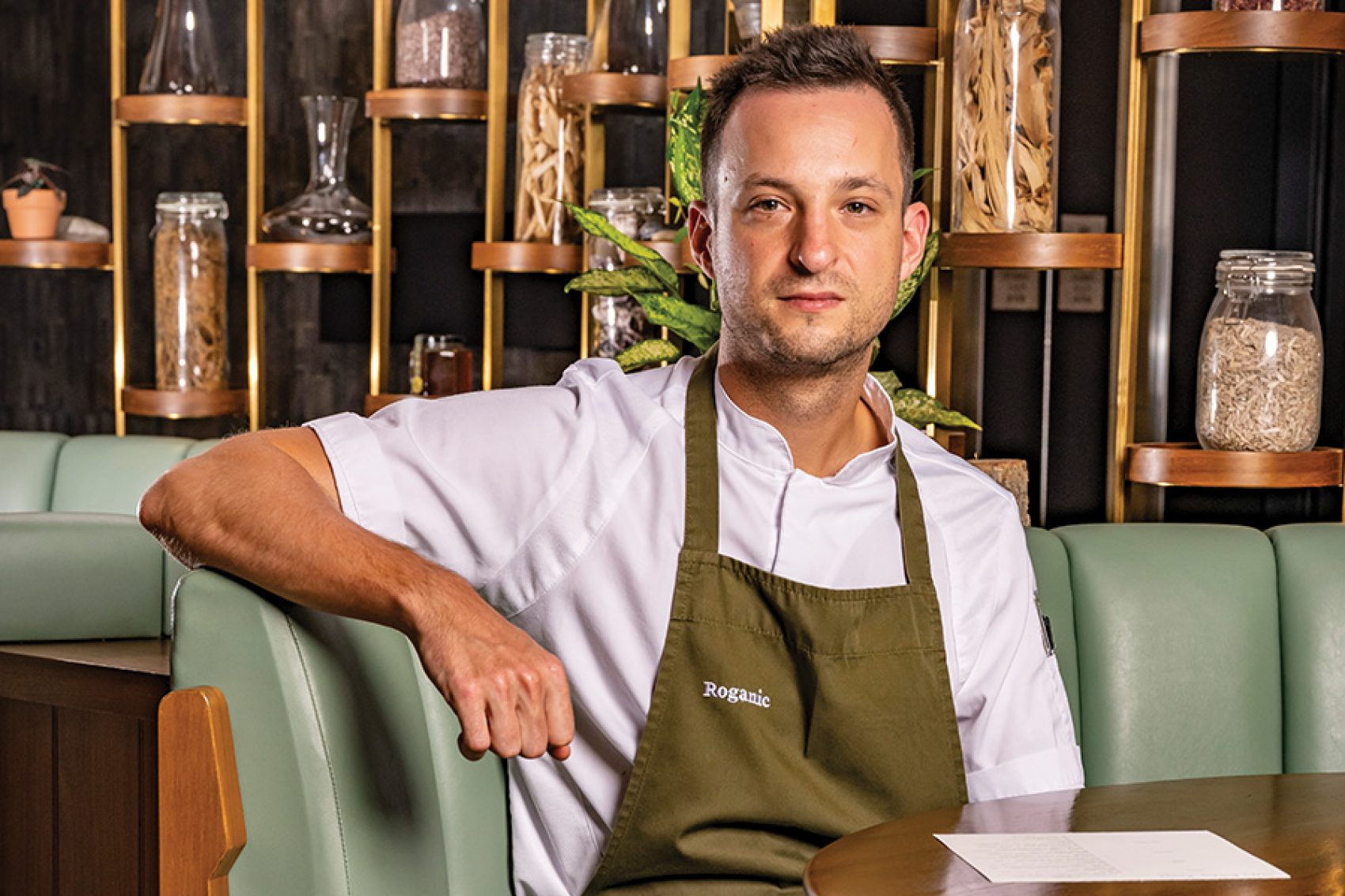 Head Chef Adam Catterall of Roganic Hong Kong, Green Star restaurant