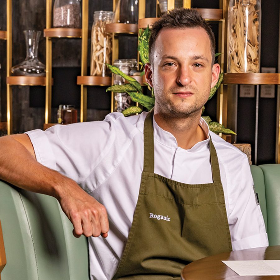 Head Chef Adam Catterall of Roganic Hong Kong, Green Star restaurant