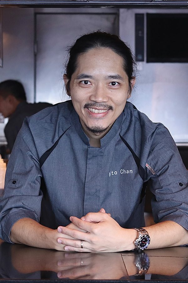 Head Chef Vito Chan of Odyssée 
