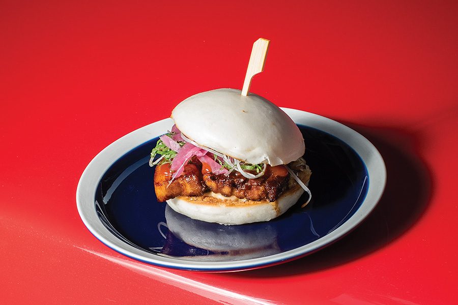 Signature dish at Little Bao