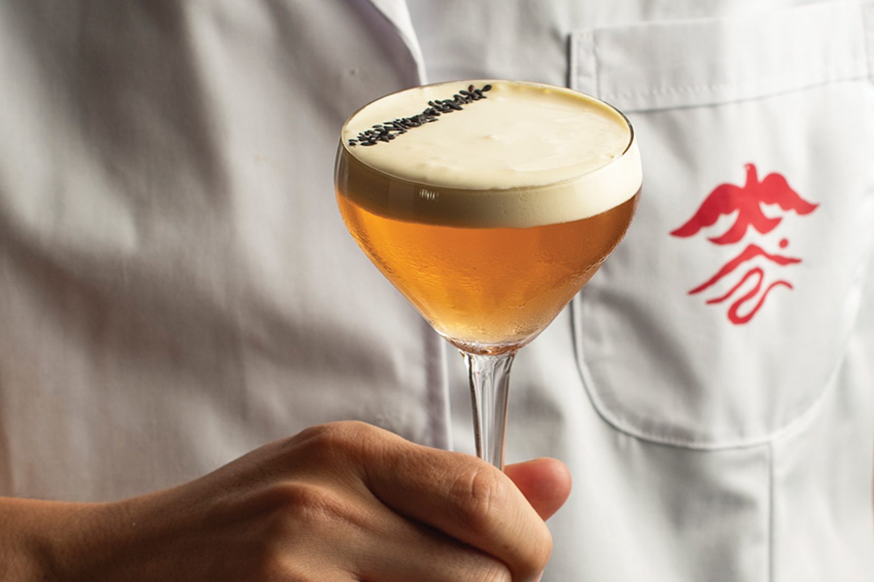 drink being held in hand